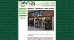 Desktop Screenshot of dawsonshoes.com
